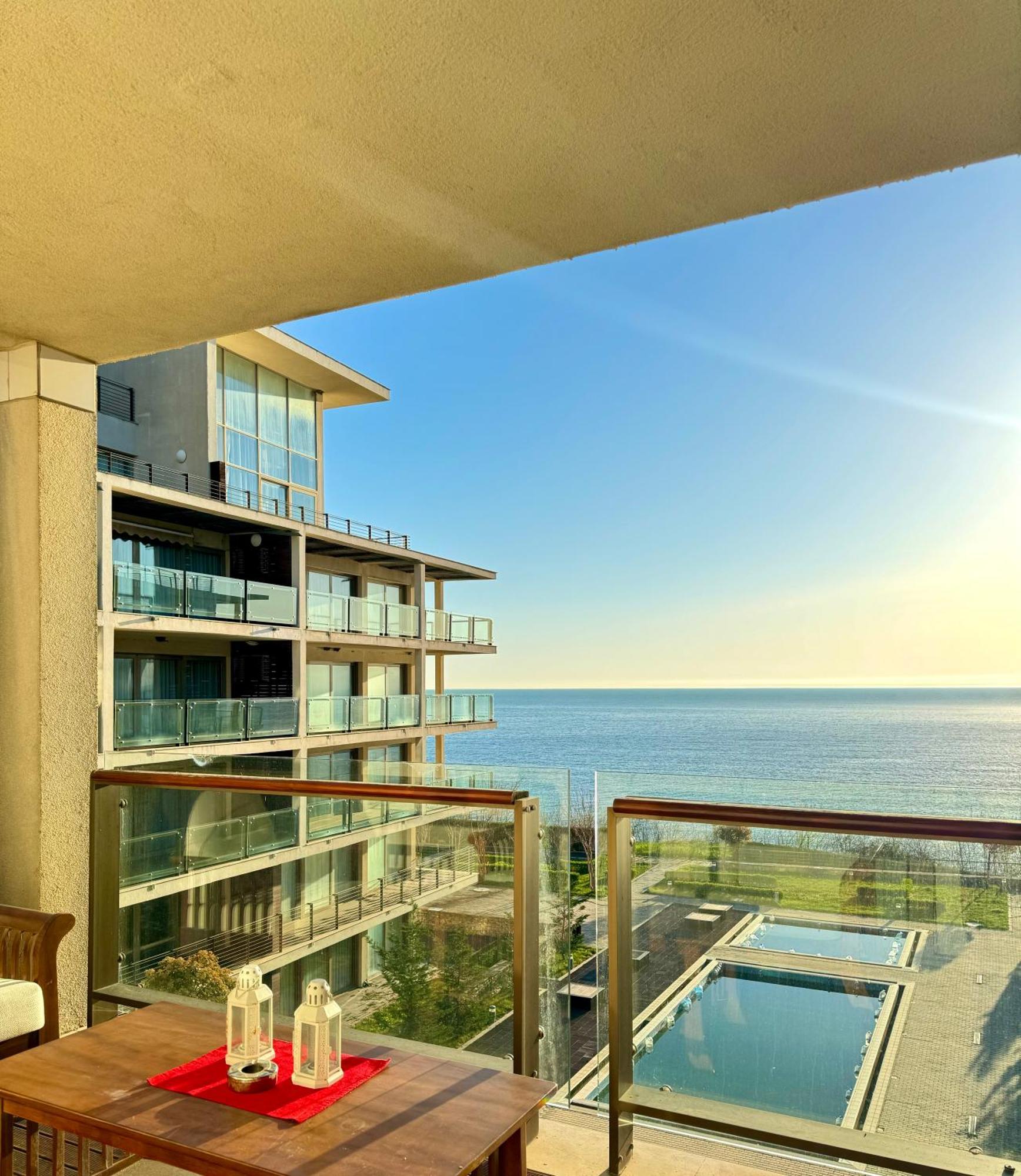 Sea View Penthouse Leilighet Obzor Eksteriør bilde